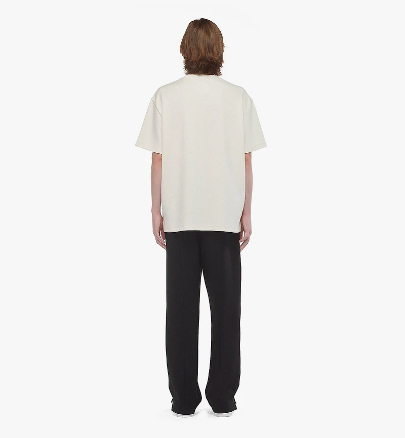 Logo Patch Bouclé T-Shirt