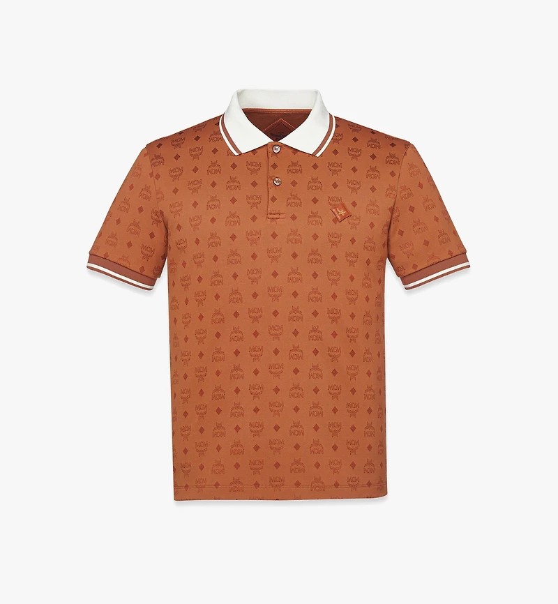 Piqué Polo Monogram Jacquard