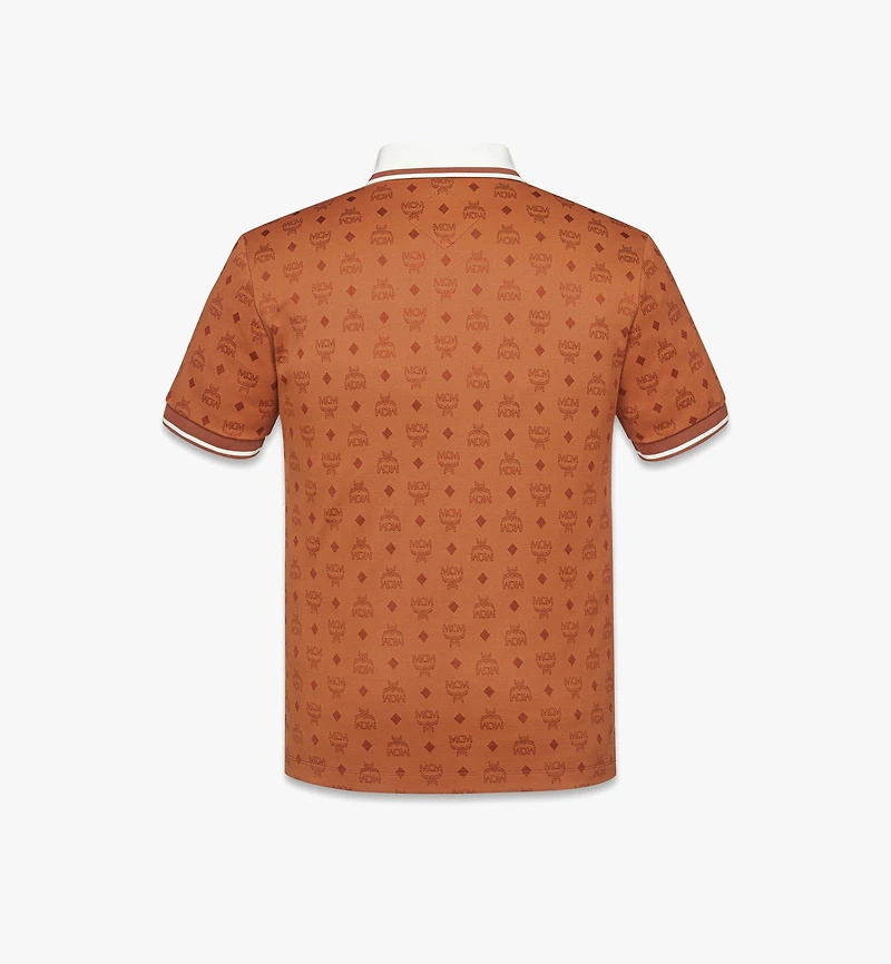 Piqué Polo Monogram Jacquard