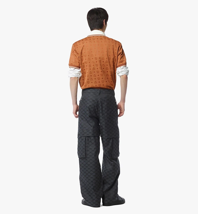 Piqué Polo Monogram Jacquard