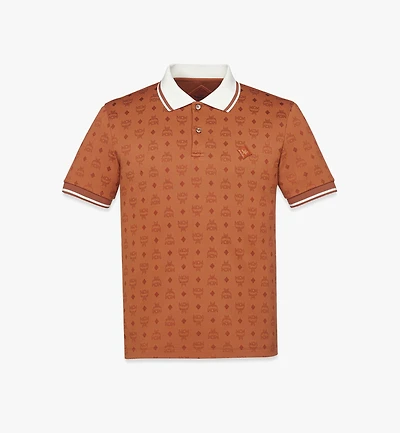 Piqué Polo Monogram Jacquard