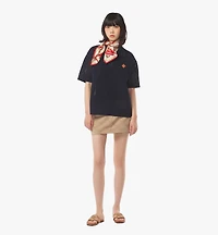 Logo Patch Mesh Knit Polo
