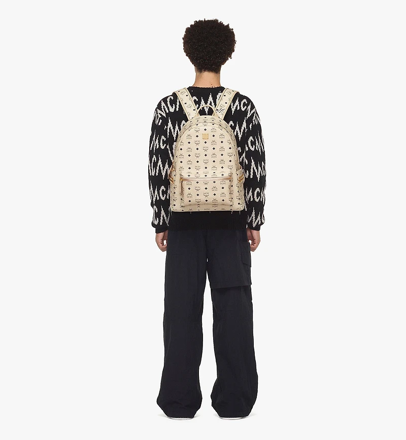 Stark Side Studs Backpack in Visetos