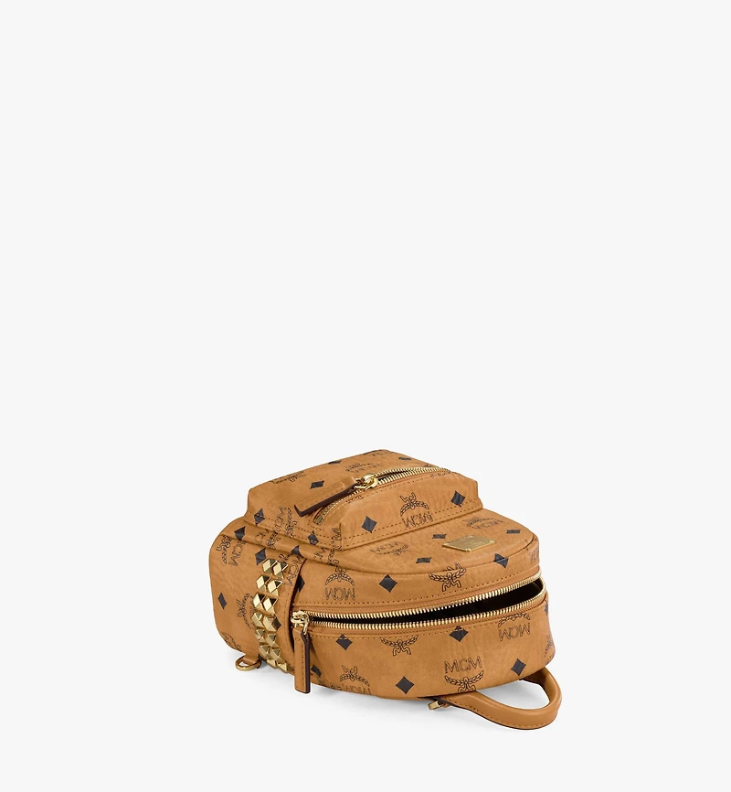 Stark Bebe Boo Side Studs Backpack in Visetos