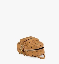 Stark Bebe Boo Side Studs Backpack in Visetos