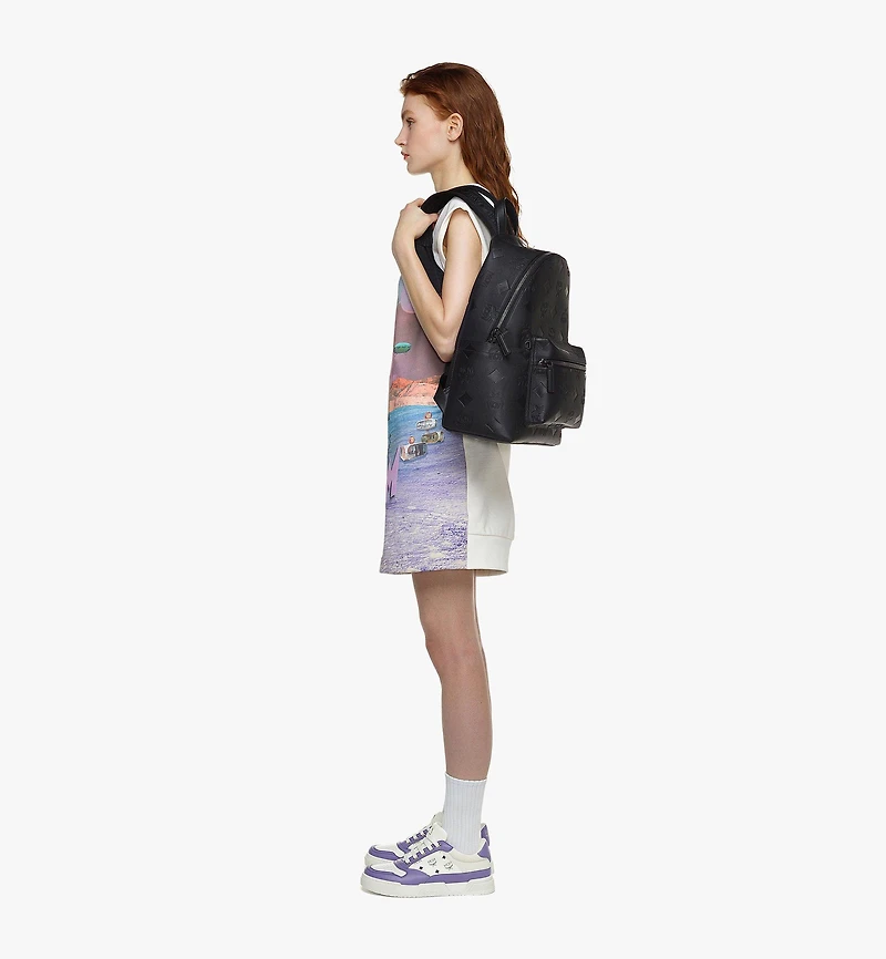 Stark Backpack in Maxi Monogram Leather