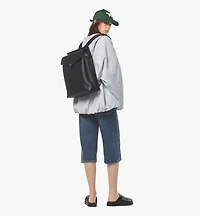 Diamond Backpack in Embossed Leather