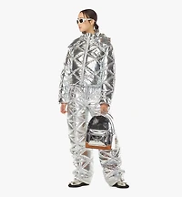 Stark Backpack in Metallic Mirror Leather