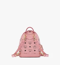 Stark Bebe Boo Side Studs Backpack in Visetos