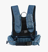 Aren Multi-Backpack in Monogram Denim Jacquard