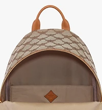 Stark Backpack in Lauretos Monogram Jacquard