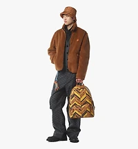 Studded Stark Backpack in Mega Herringbone Visetos