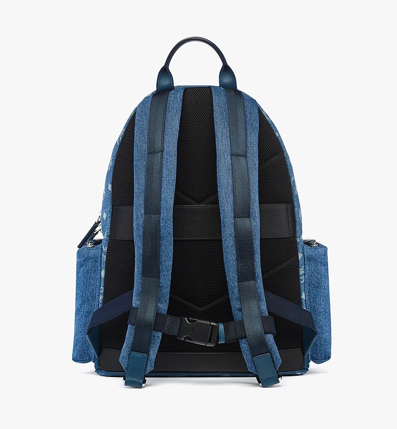 Stark Backpack in Monogram Denim Jacquard