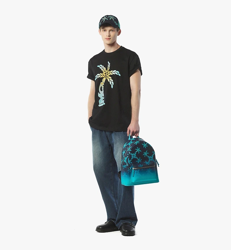 Stark Backpack in Gradation Palm Canvas