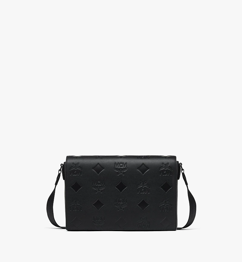 Klassik Messenger in Maxi Monogram Leather