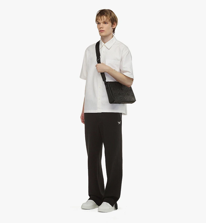 Klassik Messenger in Maxi Monogram Leather