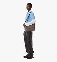 Aren Messenger in Maxi Monogram Leather