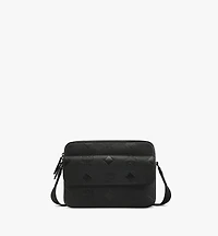 Aren Messenger Bag in Maxi Monogram Leather