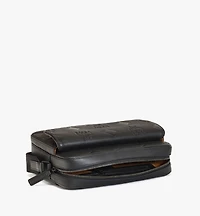 Aren Messenger Bag in Maxi Monogram Leather
