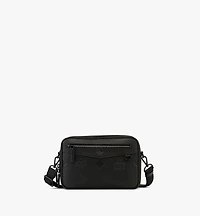Diamond Camera Bag in Maxi Monogram Leather