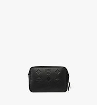 Diamond Camera Bag in Maxi Monogram Leather