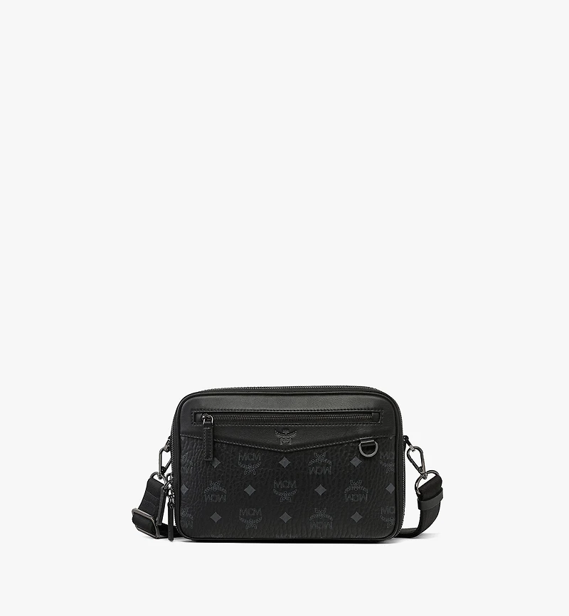 Diamond Camera Bag in Visetos