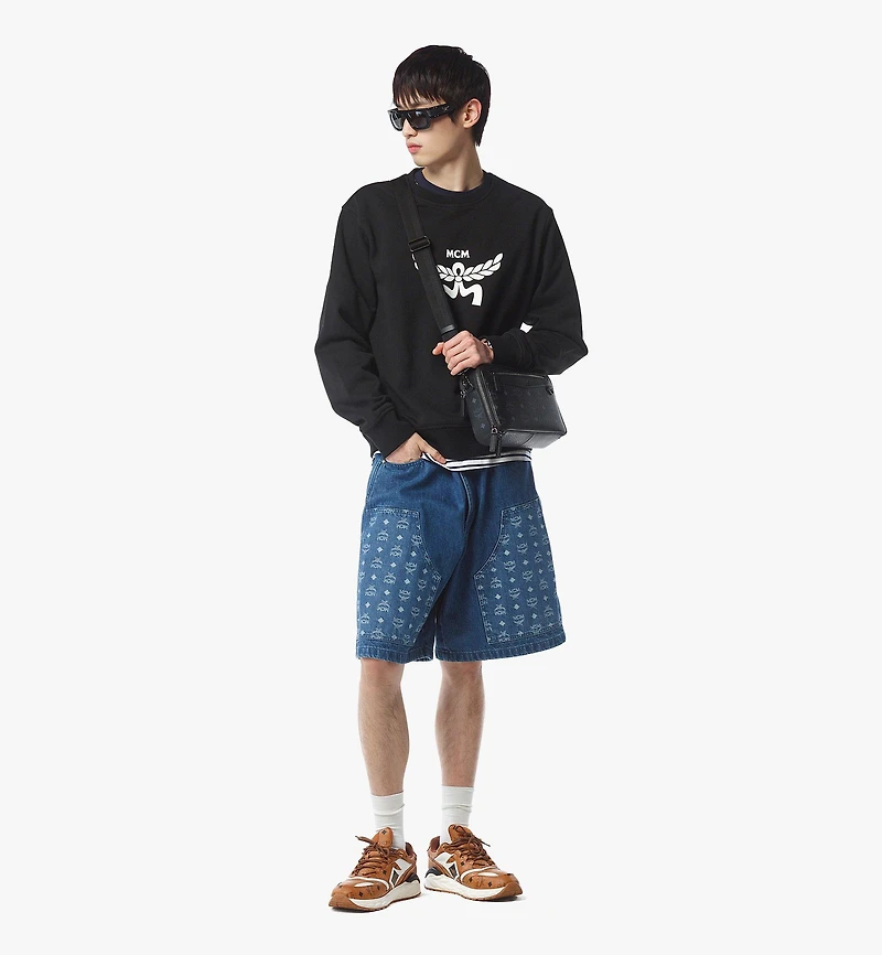 Diamond Camera Bag in Visetos