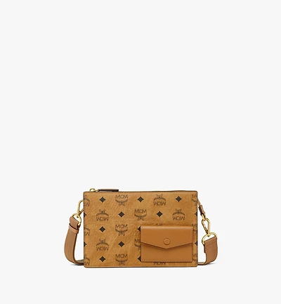 Aren Standing Crossbody Pouch in Visetos
