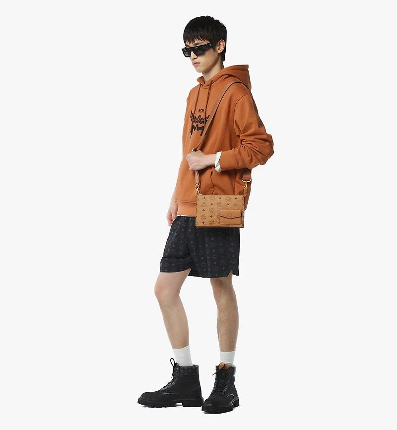 Aren Standing Crossbody Pouch in Visetos