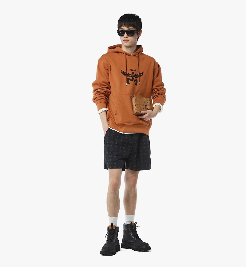 Aren Standing Crossbody Pouch in Visetos