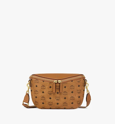 Diamant 3D Crossbody in Visetos Leather Mix