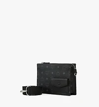 Aren Standing Crossbody Pouch in Visetos