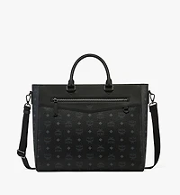 Diamond E/W Tote in Visetos