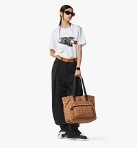 Aren Packable Tote in Visetos