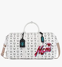 MCM x SNIPES Ottomar Weekender Bag in Visetos