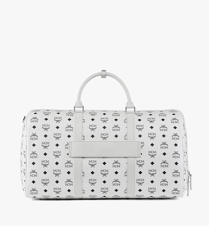 MCM x SNIPES Ottomar Weekender Bag in Visetos
