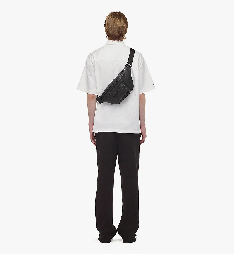 Fursten Belt Bag in Maxi Monogram Leather
