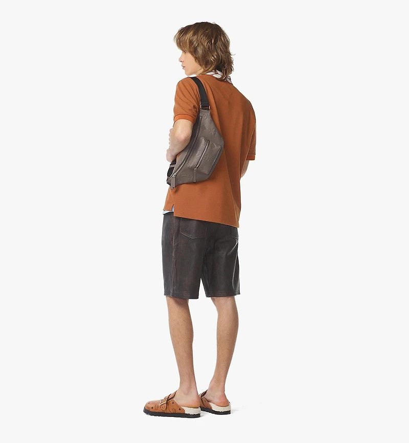 Fursten Belt Bag in Maxi Monogram Leather