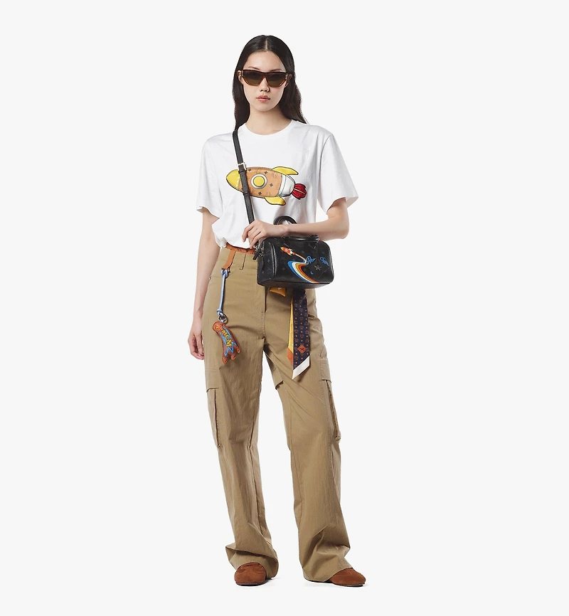 Ella Boston Bag in Rocket Visetos