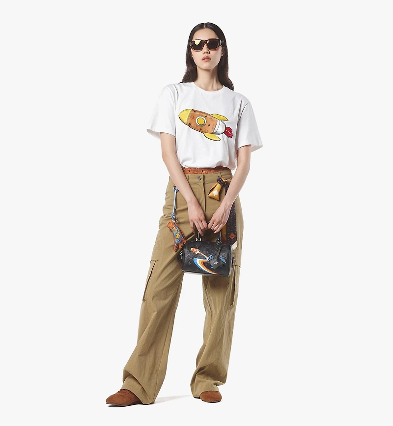 Ella Boston Bag in Rocket Visetos