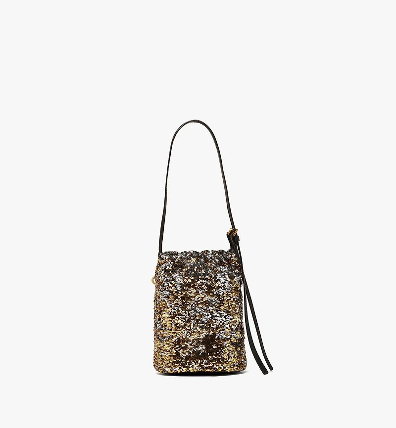Himmel Sequin Drawstring Bag