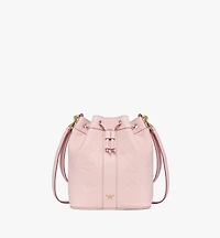 Dessau Drawstring Bag in Maxi Monogram Leather