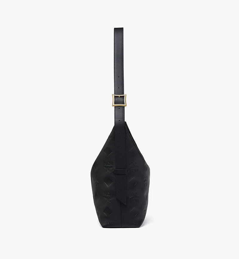 Aren Hobo Maxi Monogram Leather