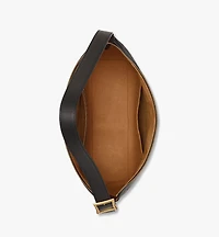 Aren Hobo Maxi Monogram Leather
