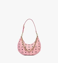 Aren Crescent Hobo Bag in Visetos