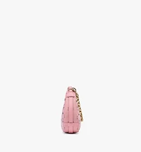 Aren Crescent Hobo Bag in Visetos