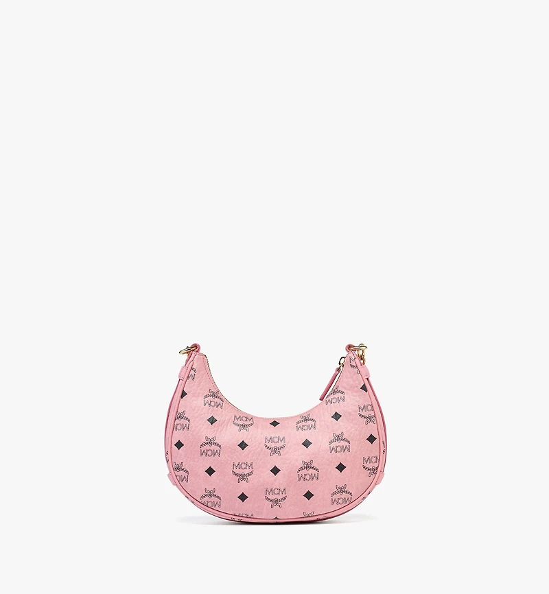 Aren Crescent Hobo Bag in Visetos