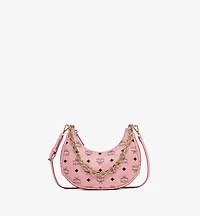 Aren Crescent Hobo Bag in Visetos