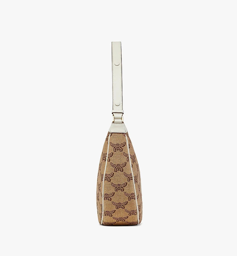 Himmel Ascending Moon Hobo in Lauretos Raffia Jacquard