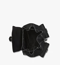 Aren Drawstring Backpack in ECONYL® and Leather